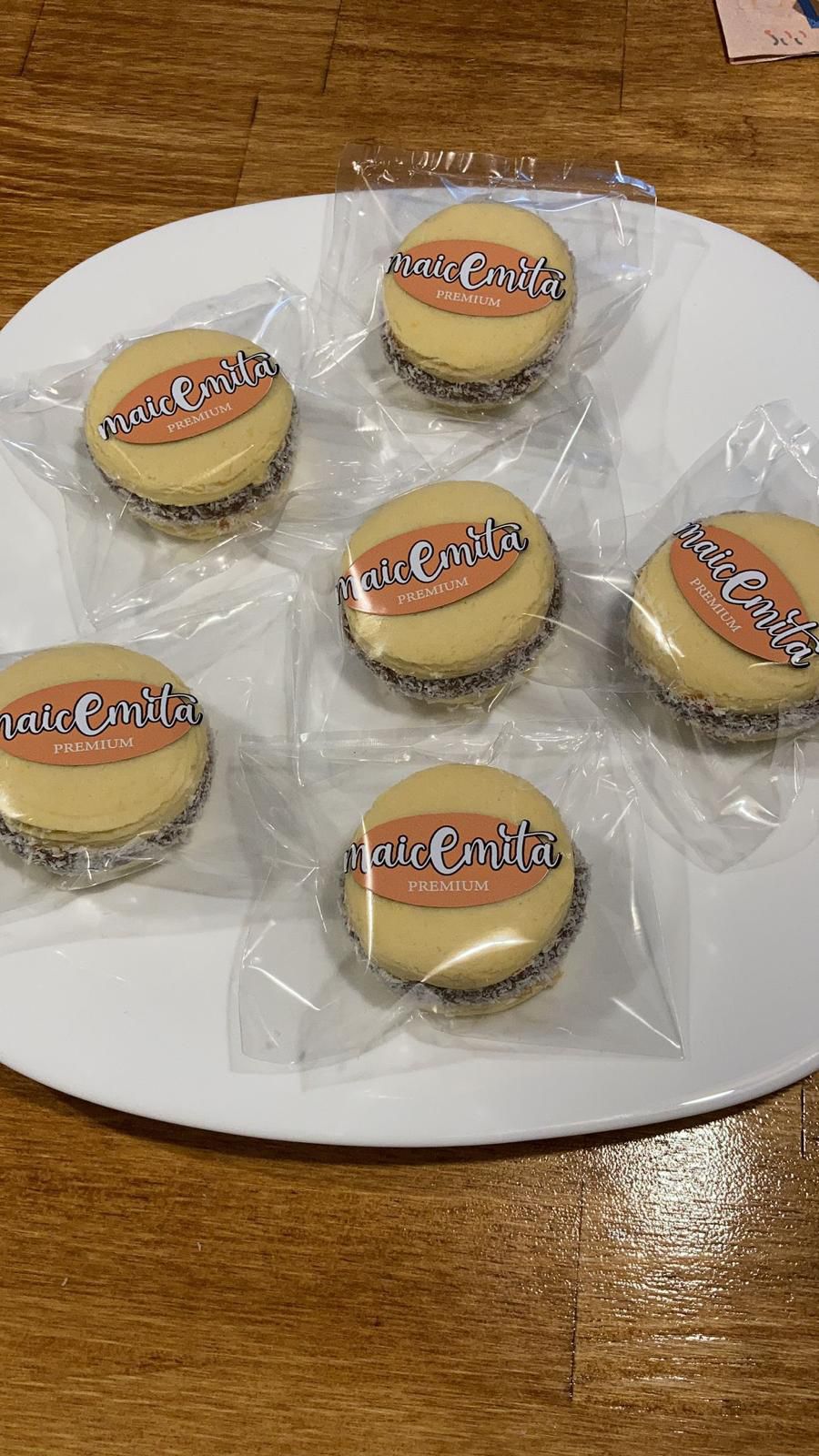 Alfajores con dulce de leche