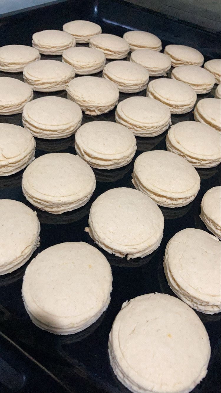 Alfajores con membrillo